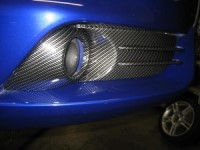 Stoffler Carbon Look Stofngereinlagen inkl. kleines Gitter Ford Fiesta ST JA8/JR8